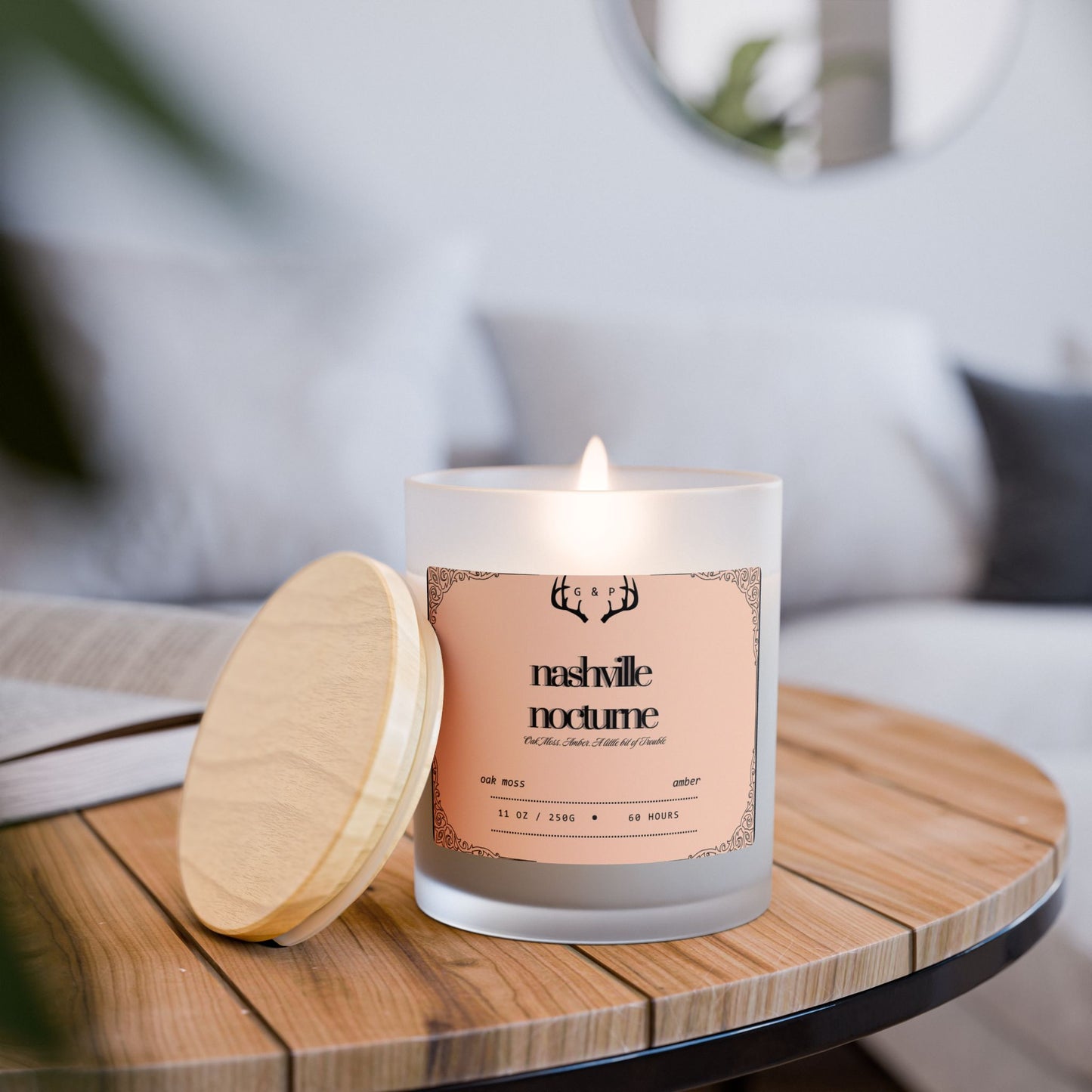 Nashville Nocturne Wood Wick Candle