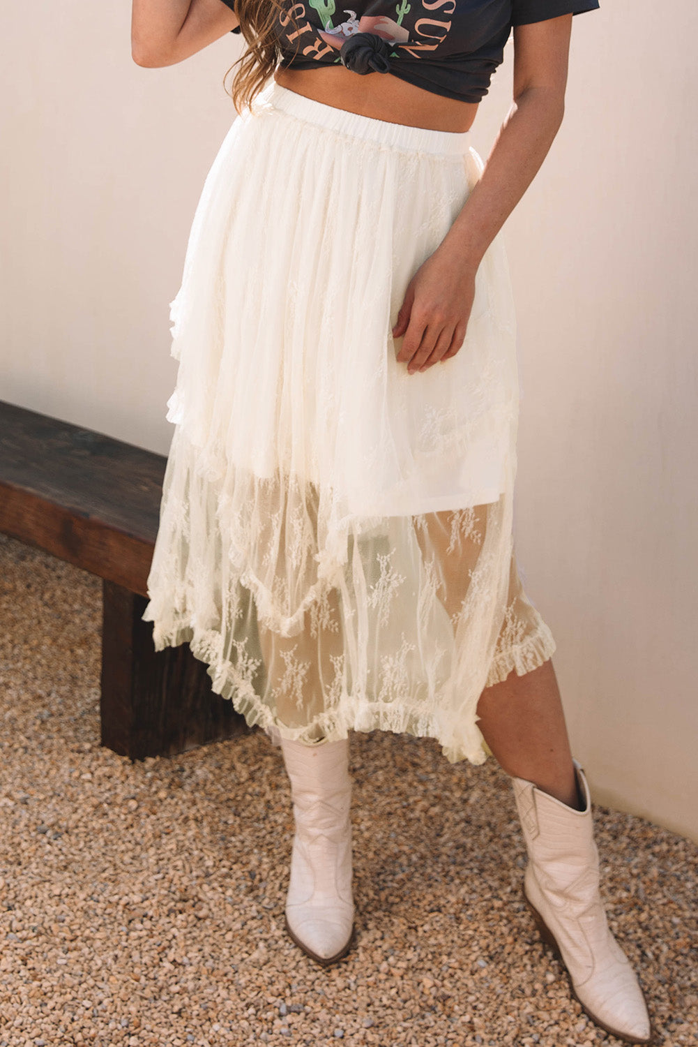 The Ghost Town Queen Skirt