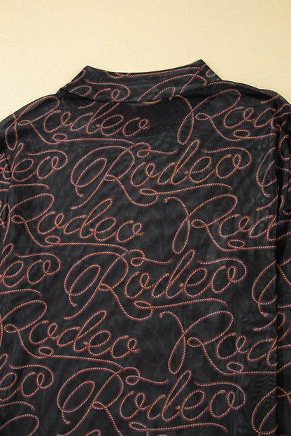 The Blackout Rodeo Top