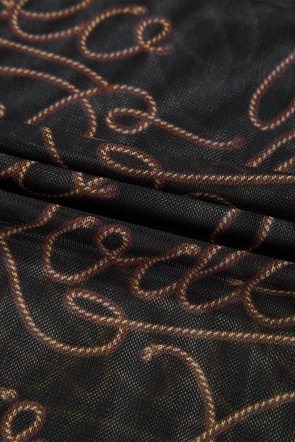 The Blackout Rodeo Top