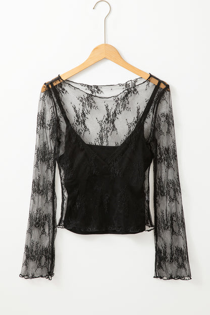 The Midnight Lace Blouse