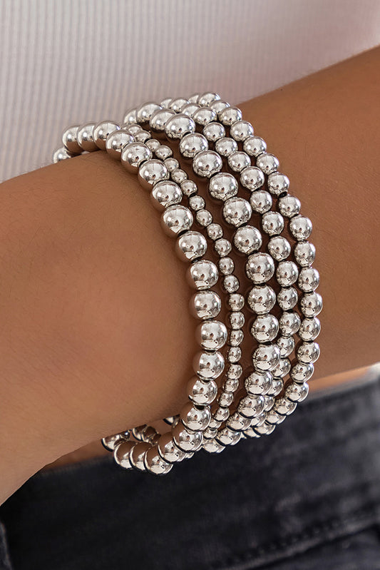 The Silver Linings Bracelet Stack