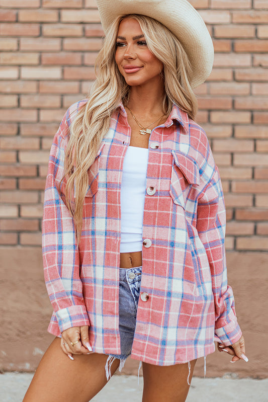 The Rebel Yell Plaid Shacket