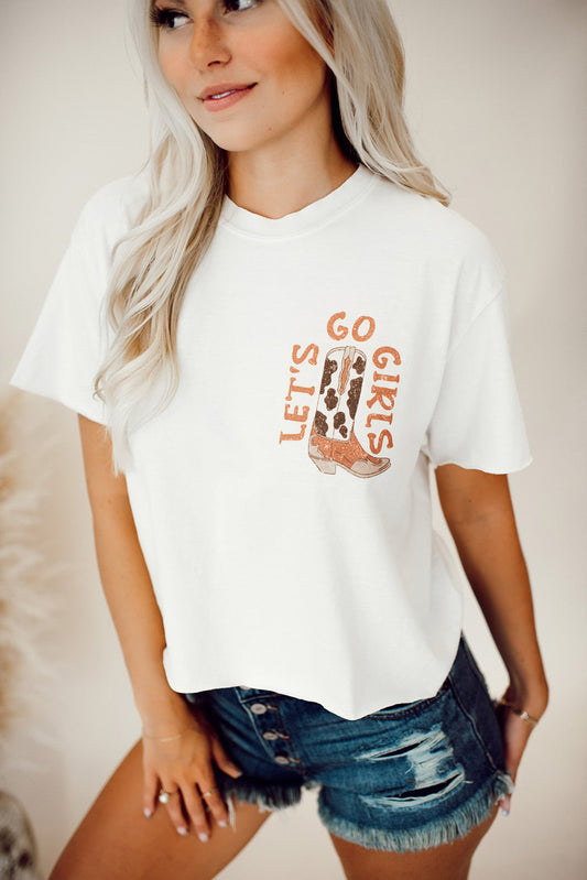 The Walk The Line Graphic Tee