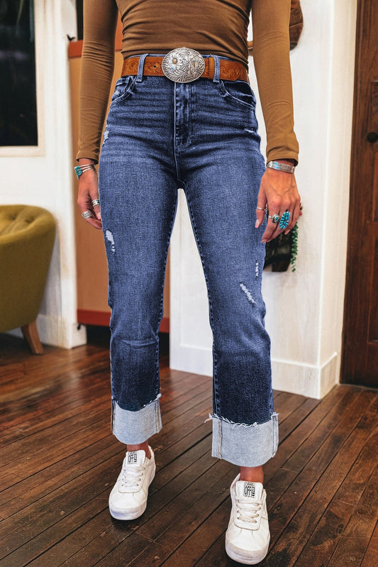 The Turquoise Territory Jeans