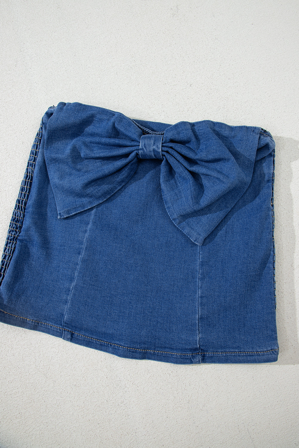 The Rebel Heart Denim Tube Top