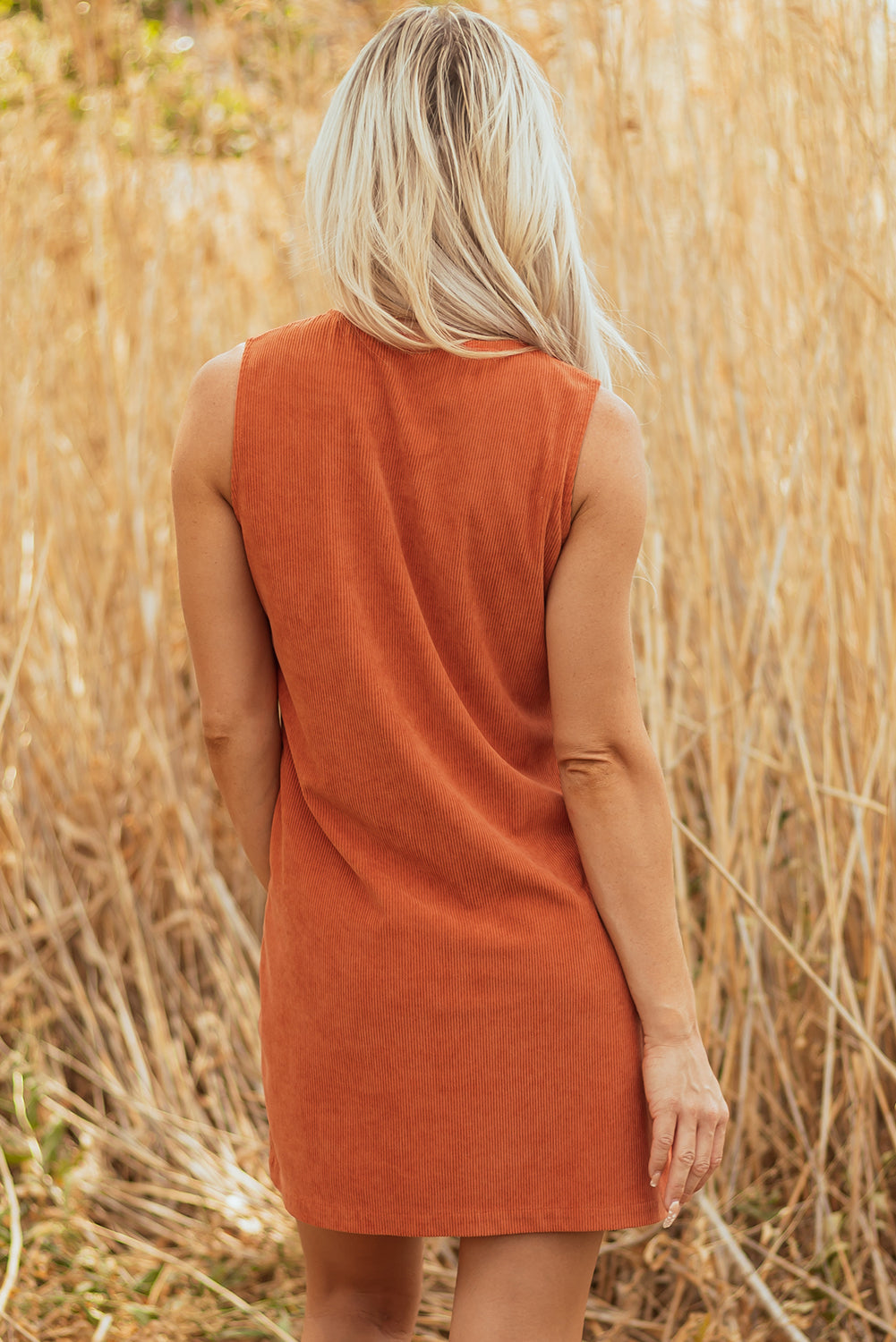 The Wildfire Corduroy Dress