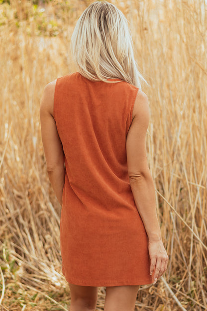 The Wildfire Corduroy Dress