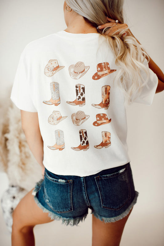 The Walk The Line Graphic Tee