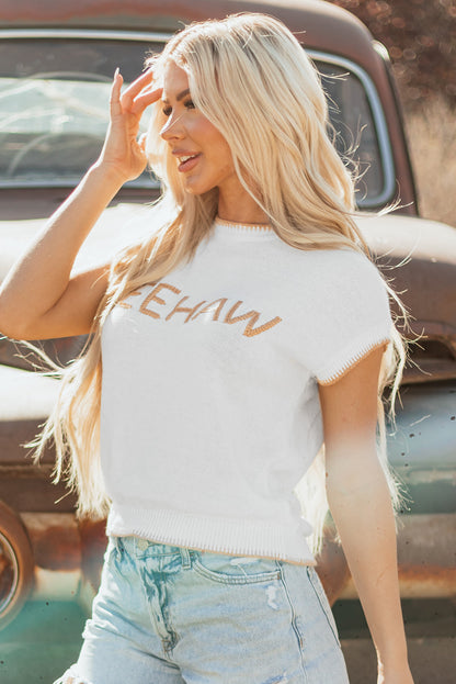 The Yeehaw Knit Top