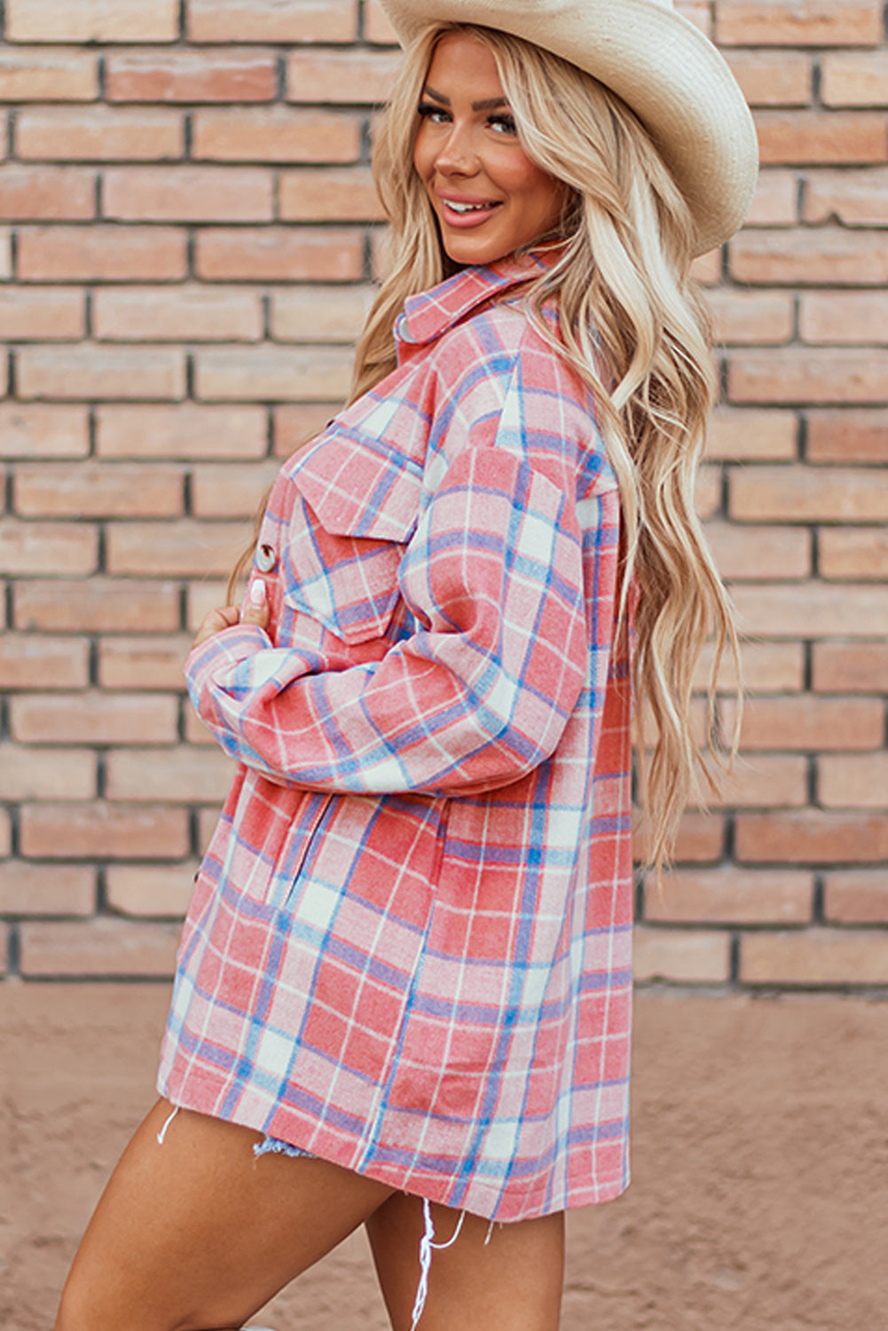 The Rebel Yell Plaid Shacket